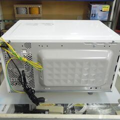 18L フラット電子レンジ 2019年製 ヤマダ YMW-S18F1 キッチン家電 あたため 一人暮らし ハーブリラックス ☆ 札幌市 北区 屯田の画像