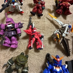 ガンダムフィギュア多数の画像