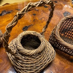 あけび細工　　あけび籠の画像