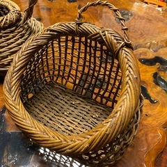 あけび細工　　あけび籠の画像