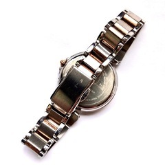 電波受信不能 CITIZEN XCハッピーフライト シルバー×ゴールドコンビ クロスシーの画像