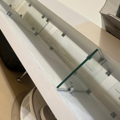 ホワイト　モダンテレビボードの画像