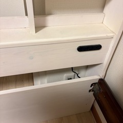 コンセント付き　シングルベッド+Nスリープマットレスの画像