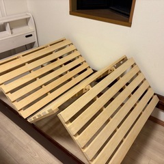 コンセント付き　シングルベッド+Nスリープマットレスの画像