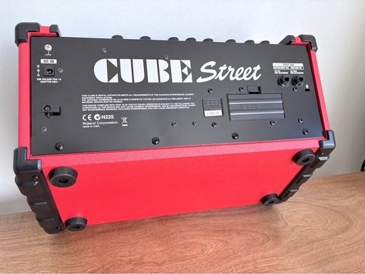 【路上ライブセット】Roland CUBE Street ＋Audio-Technica MB1kマイク＆XLRケーブル付き 
