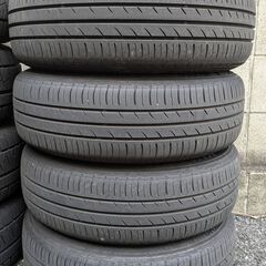 15インチアルミ（マツダ純正）+タイヤ　4本セット　PCD100-4穴　175/60-15の画像