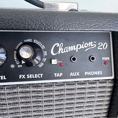 【びひん美品】Fender Champion 20 ギターアンプ 20W／自宅練習・初心者に最適の画像