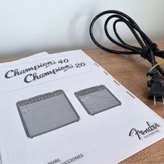 【びひん美品】Fender Champion 20 ギターアンプ 20W／自宅練習・初心者に最適の画像