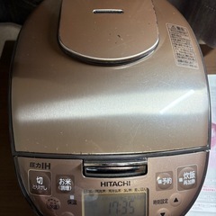 圧力IH炊飯器　HITACHI 2016年製の画像