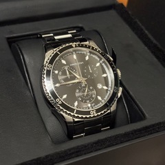 【美品】HAMILTON ハミルトン シービュークロノ 腕時計の画像
