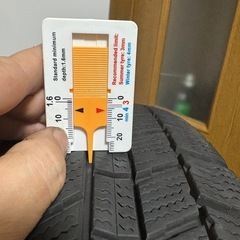 スタッドレスタイヤアルミ4本155/65/14の画像