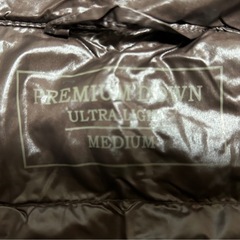 【古着】　【UNIQLO】ダウンジャケット　（ブラウン）　※交渉中の画像