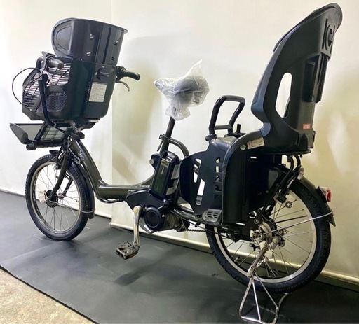 1年保証　1都4県全域送料無料　ブリヂストン　20インチ　子供乗せ　3人乗り 電動アシスト自転車　g103