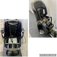 1年保証　ブリヂストン　20インチ　子供乗せ　3人乗り 電動アシスト自転車　g103の画像