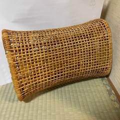 籐枕　昭和レトロの画像