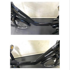 1年保証 パナソニック　ギュットアニーズ　20インチ　黒色　電動アシスト自転車　g103の画像
