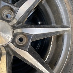 ノーマルアルミタイヤ３本の画像