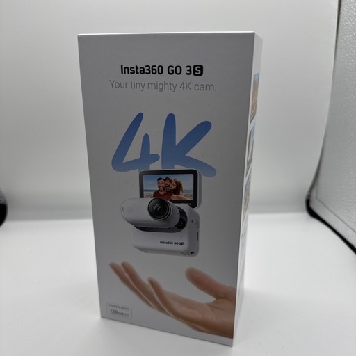 Insta360 GO 3 S 4K アクションカメラ 本体 自撮り棒付