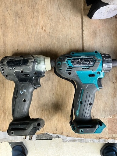 マキタインパクトドライバー&回転ドリル