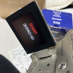 【電源確認済】SHARP ビデオカメラの画像