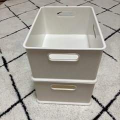 【お取引き先確定】ニトリ　収納ケース　2点まとめての画像