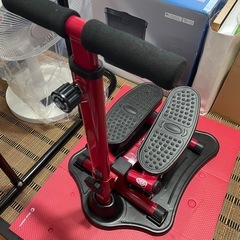 1/3 10時まで　NICE DAY 健康ステッパー 本体NDS-1Rハンドル付きNH-1Rの画像