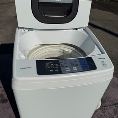 日立全自動洗濯機 NW-50A ステップウォッシュ(超美品)5kgの画像