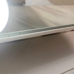 Francfranc フッツェ ハリウッドミラー スクエア L ホワイトの画像