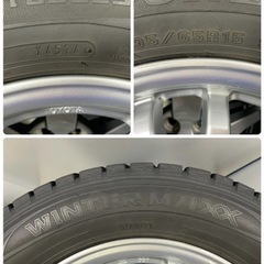 スタッドレスタイヤ　195/65R15 ダンロップの画像