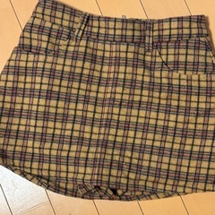 ♡GYDA ジェイダ♡ チェックスカートライクショートパンツ 3点の画像
