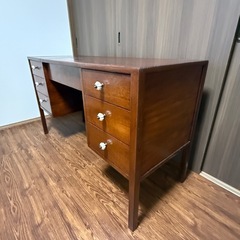 ミッドセンチュリー　ライティングデスク　デスクドレッサー　北欧　デンマーク　フリップトップ 
の画像