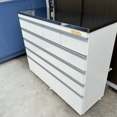 キッチンカウンター　昇光家具製の画像