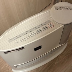 SHARP 加湿セラミックファンヒーター　プラズマクラスタ適応4畳　HX-B120-Wの画像