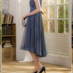 結婚式　参列ドレスの画像