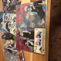 銀魂クリアファイル、ファイルバインダーセットの画像