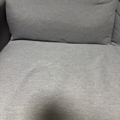 IKEA◆GLOSTAD グロスタード 2人掛けソファ クニーサ ダークグレーの画像