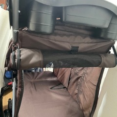 【1/3 10時まで引き取り限定】軽量 ワンタッチ 折りたたみ 4輪 ドッグカート ペットカート　犬カートの画像