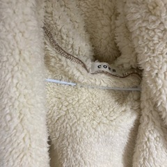 coen もこもこジャケットの画像