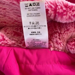 パタゴニア ベビー フリース カバーオール ロンパース ピンクの画像