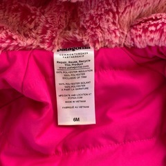 パタゴニア ベビー フリース カバーオール ロンパース ピンクの画像