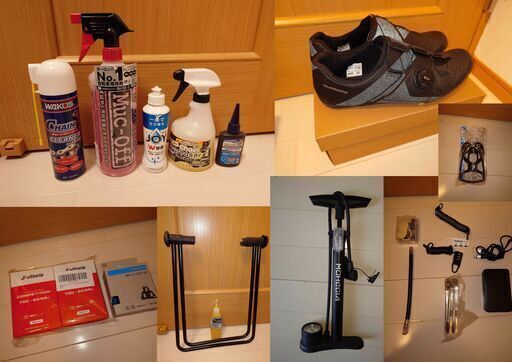 【100km圏内までお届け可能】洗車道具・整備道具・ビンディング全てセット！　SPEAR　ロードバイク