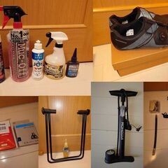 【100km圏内までお届け可能】洗車道具・整備道具・ビンディング全てセット！　SPEAR　ロードバイクの画像