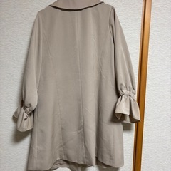 Emsexcite 丸衿デカ釦コート 丸襟 コートの画像