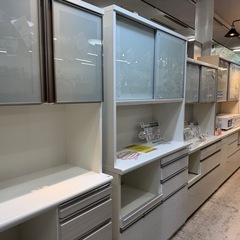 【愛品館 江戸川店 】2枚スイング扉 キッチンボード SUNMORE（サンモア）の画像