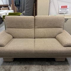 【愛品館 江戸川店 】2人掛け ファブリックソファ karimoku（カリモク）の画像