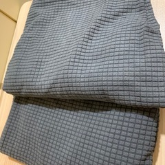 座椅子カバー🧡グレー　2枚組の画像