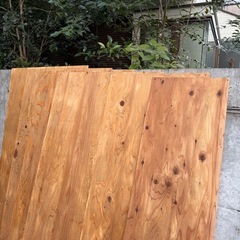 ベニヤ板 ブラウンオイル塗装済み の画像