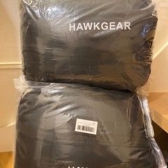 【新品】2個 シュラフ 寝袋   ネイビー カーキ ホークギアの画像