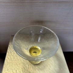 献血記念　ガラス杯の画像