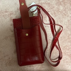 新品未使用　スマホポーチ レディース ショルダー カードケース 肩掛け スマホバッグ の画像